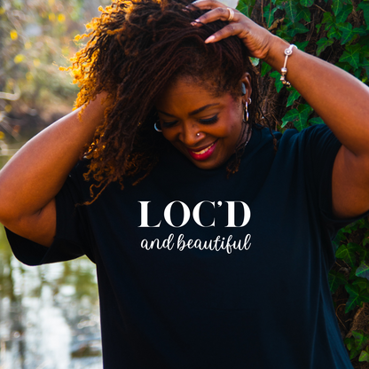 anden Korea bogstaveligt talt LOC'D and BEAUTIFUL Tee – Myerslocsoflove