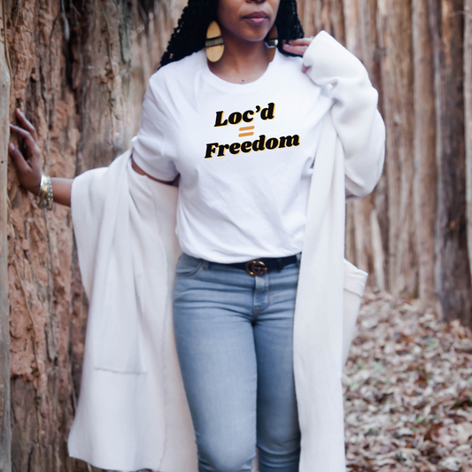 Loc'd = Freedom Unisex Short Sleeve Tee